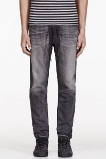 Diesel Grey Washed Narrot Jogg Jeans