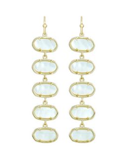 Ives Mother of Pearl Earrings, Ivory