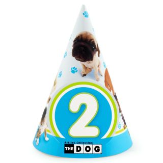 THE DOG 2nd Birthday Cone Hats