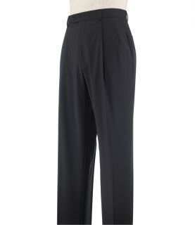 Signature Tailored Fit Wool Pleated Trousers JoS. A. Bank