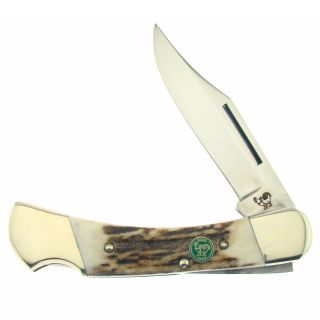 Hen and Rooster Large Lockback Knife (Deer stagDimensions 5 inches x 1.5 inches x 1 inchesWeight 0.35 poundsBefore purchasing this product, please familiarize yourself with the appropriate state and local regulations by contacting your local police dept