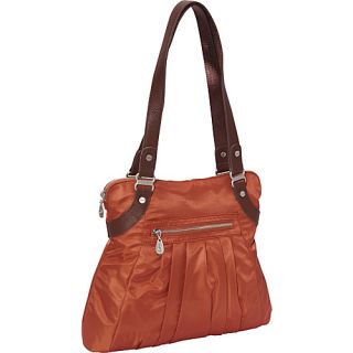 Audrey Satchel Amber   baggallini Fabric Handbags