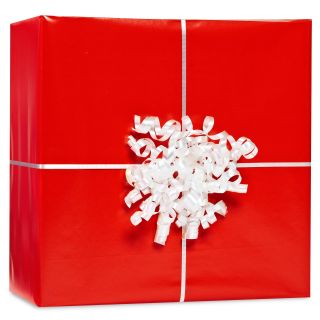 Red Gift Wrap Kit