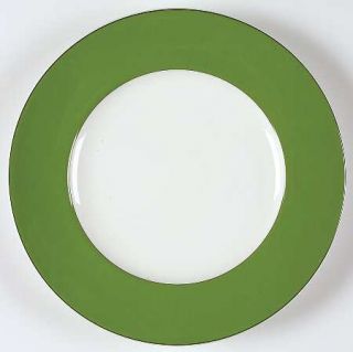 Lenox China Rutherford Circle Green Accent Luncheon Plate, Fine China Dinnerware