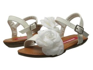 UNIONBAY Kids Flowery G Girls Shoes (White)