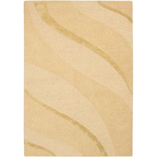 Anthians Honey Area Rug (26 X 42) (HoneySecondary colors HoneyPattern WaveTip We recommend the use of a non skid pad to keep the rug in place on smooth surfaces.All rug sizes are approximate. Due to the difference of monitor colors, some rug colors may