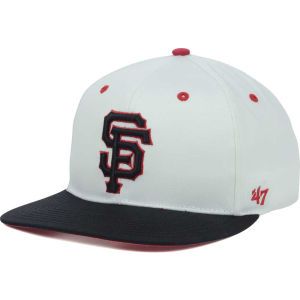 San Francisco Giants 47 Brand MLB Red Under Snapback Cap