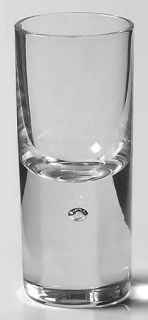 Kosta Boda Pippi Clear Cordial Glass   Air Bubble In Base, Clear, Barware