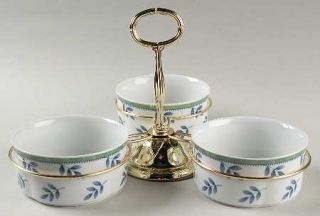 Villeroy & Boch Switch 3  3 Part Relish & Metal Stand (CERC), Fine China Dinnerw