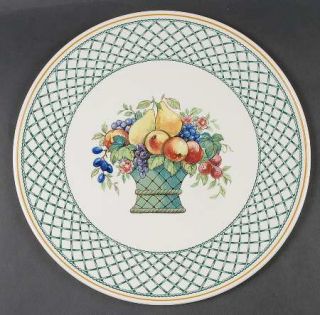 Villeroy & Boch Basket Cake Plate, Fine China Dinnerware   Fruit Basket Center,