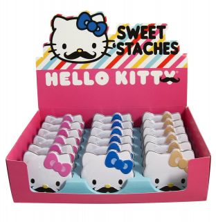 Hello Kitty Sweet Staches Candy Tin