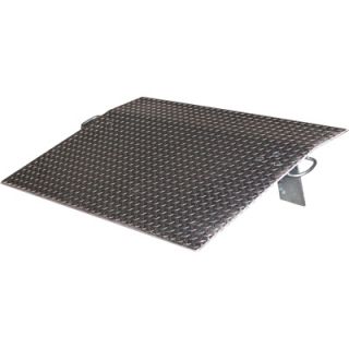 Vestil Economizer Dockplate   Aluminum, 2600 lb. Capacity, 48in.L x 54in.W,