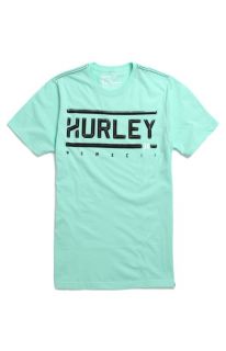 Mens Hurley Tee   Hurley Stadium Bars T Shirt