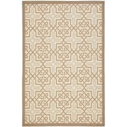 Poolside Beige/dark Beige Indoor/outdoor Area Rug (4 X 57)