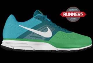 Nike Air Pegasus+ 30 Trail iD Custom (Narrow) Womens Running Shoes   Green