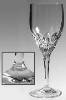 Gorham Diamond Clear (Cut, Newer) Water Goblet   Cut, Newer