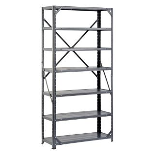 Edsal Home E Quip Gray Steel Canning Shelving Multicolor   HC30127