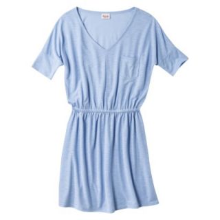 Mossimo Supply Co. Juniors V Neck Dress   Rushing Water Blue XXL(19)