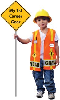 My First Career Gear   Road Crew Toddler Costume
