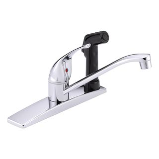 Delta Faucets Chrome Single Handle Kitchen Faucet
