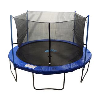 12 foot 4 pole Trampoline Safety Net For Round Frames (poles Not Included)