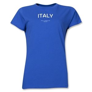 Italy 2013 FIFA U 17 World Cup UAE Womens T Shirt (Royal)