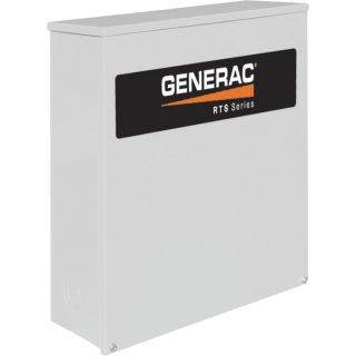 Generac RTS Transfer Switch   400 Amp, 120/240 Volts, 3 Phase, Type N, Model