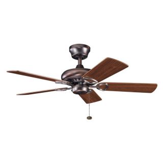 Kichler 337013OBB Sutter Place 42 in. Outdoor Ceiling Fan   Oil Brushed Bronze  