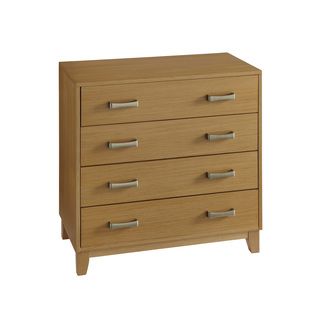 The Rave Drawer Chest (Highlighted blondeMaterials hardwood solids and oak veneersFinish Highlighted blondeDimensions 36 inches high x 36 inches wide x 18 inches deepNumber of drawers Four (4)Model 5517 41Assembly required. )