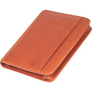 Classic Zippered Folio   Saddle