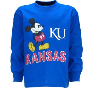 Kansas Jayhawks NCAA Youth Disney Logo T Shirt