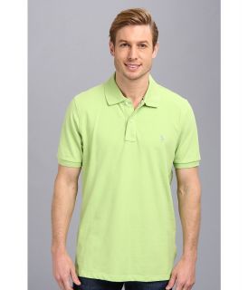 TailorByrd S/S 2 Button Polo Mens Short Sleeve Pullover (Green)