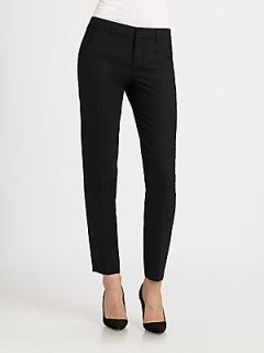 Vince Solid Strapping Cropped Pants