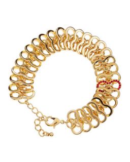 Golden Figure 8 Bracelet