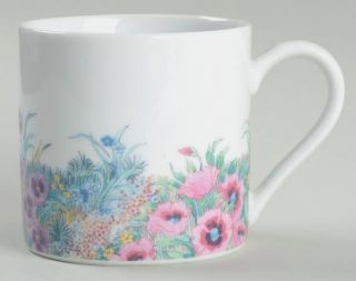 Nikko Secret Garden Mug, Fine China Dinnerware   Fine China,Flowers/Water/Bridge