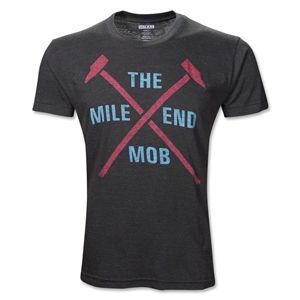 Objectivo ULTRAS The Mile End Mob West Ham United SOCCER T Shirt