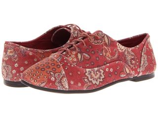 Lucky Brand Davie Womens Lace up casual Shoes (Red)