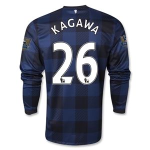 Nike Manchester United 13/14 KAGAWA LS Away Soccer Jersey