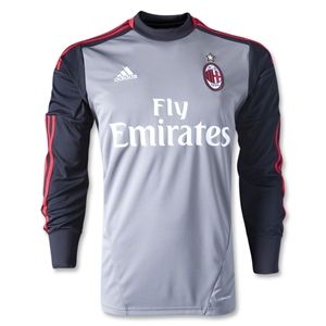 adidas AC Milan 12/13 LS Home Goalkeeper Soccer Jersey