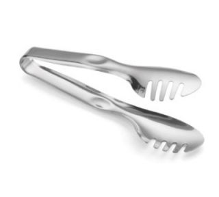 Tablecraft Stainless Steel Pasta Tongs, 8.5 in L