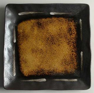 Joseph Abboud Celestial 12 Square Serving Platter, Fine China Dinnerware   Gold