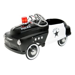 Purple Mountain Toy Company Police Pedal Car