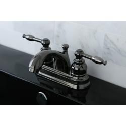 Black Nickel 4 inch Center Bathroom Faucet