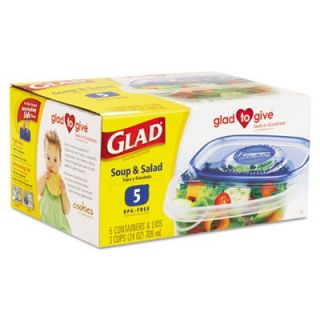 GladWare Soup and Salad Food Container w/Lid