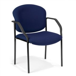 OFM Stackable Guest Chair 404 Material Fabric/Navy