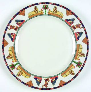 Vitromaster Isis 12 Chop Plate/Round Platter, Fine China Dinnerware   Egyptian