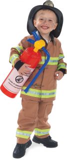 Firefighter Child Costume (Tan)