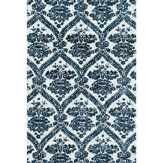 Microfiber Woven Beckett Navy Rug (93 X 13)