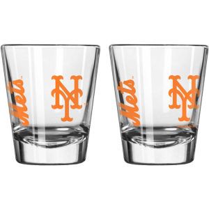 New York Mets Boelter Brands Game Day Collectible Glass 2oz.