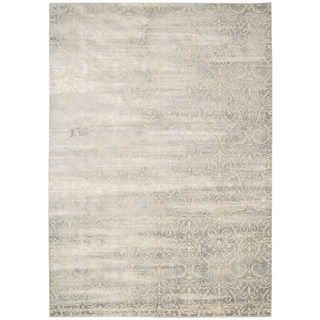 Nourison Luminance Cobalt Rug (93 X 129)